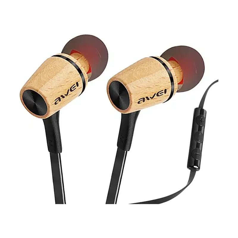 ecouteurs filaires en bois es 80ty awei