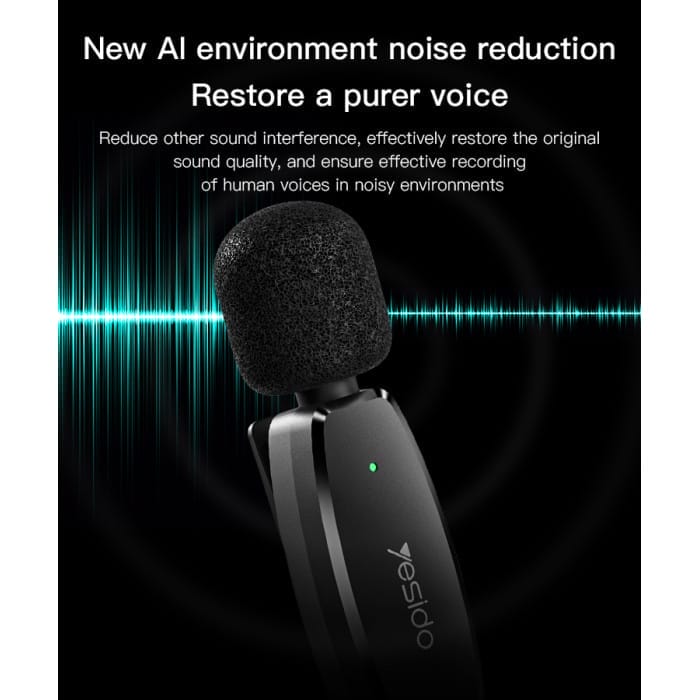 microphone sans fil type c kr11 yesido