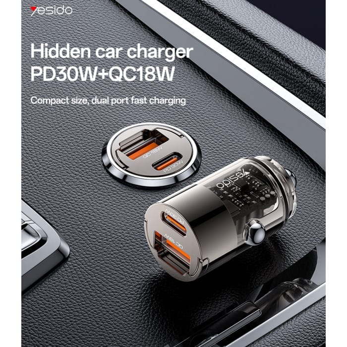 chargeur de voiture y68 yesido