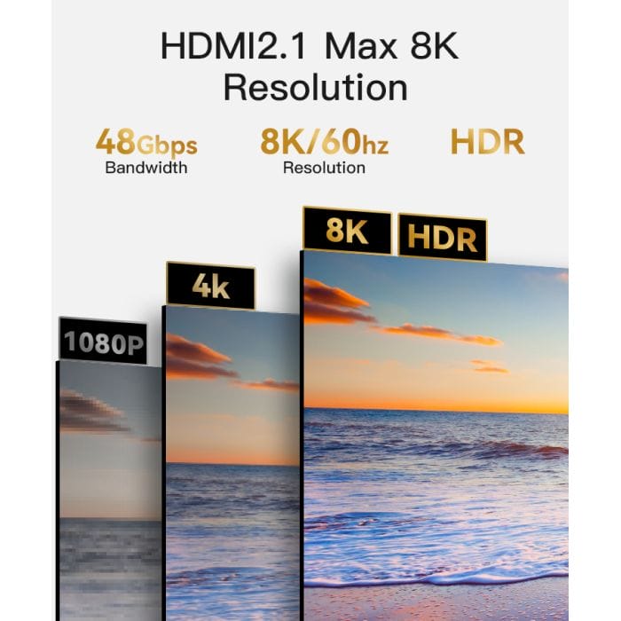câble hdmi 2.1 hm11 yesido