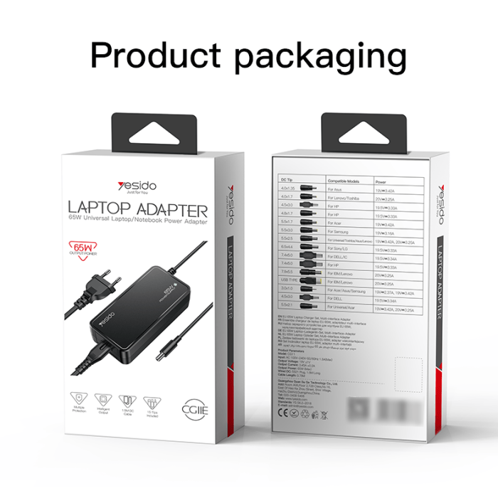chargeur universel pour laptop cg11e yesido