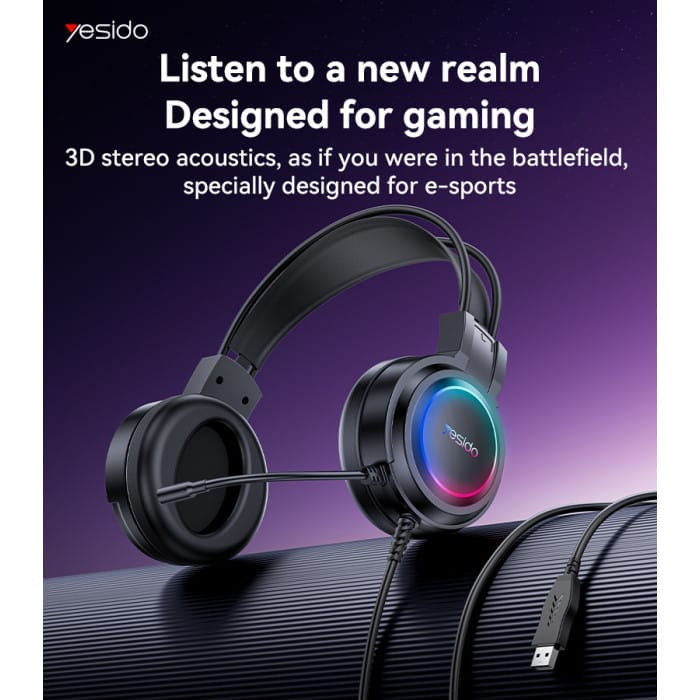 casque gaming filaire ek05 yesido