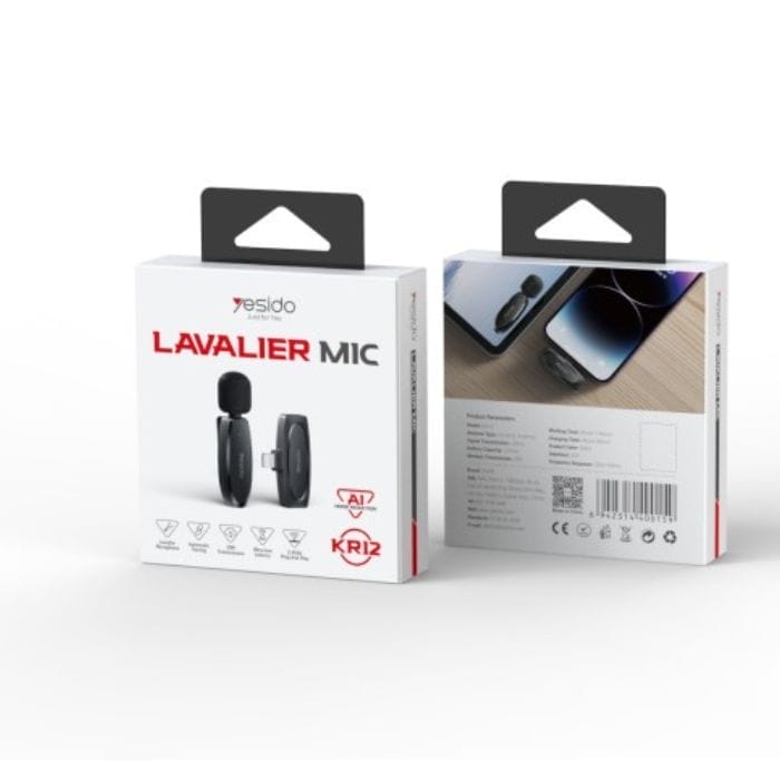 microphone sans fil iphone kr12 yesido