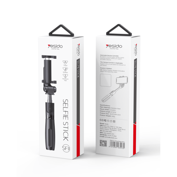 Support de téléphone télescopique SF11 YESIDO – Image 5