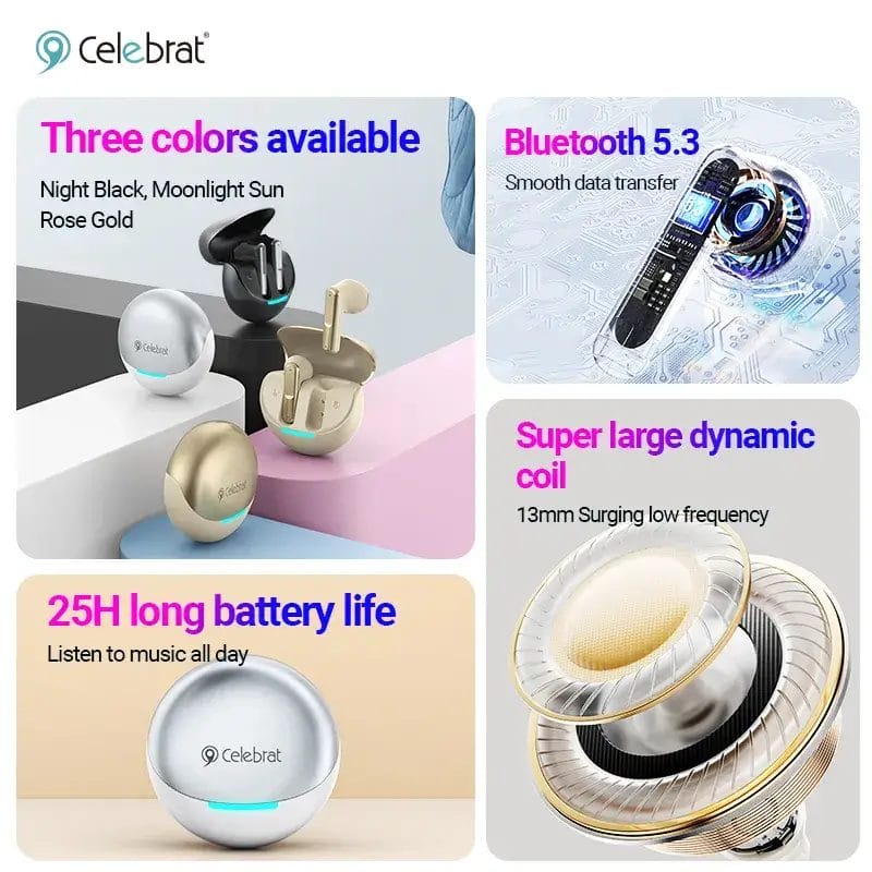 Ecouteurs Bluetooth W61 Celebrat